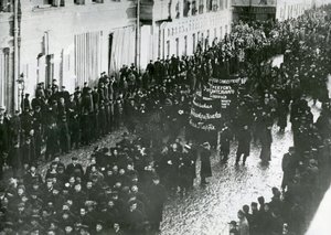 Manifestations à Saint-Pétersbourg, 1905
